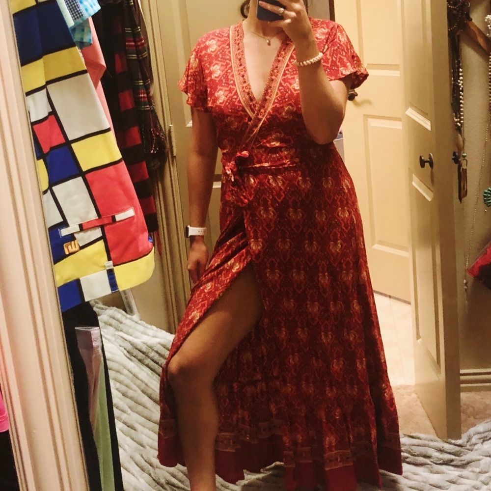 Maxi Dress with Slit